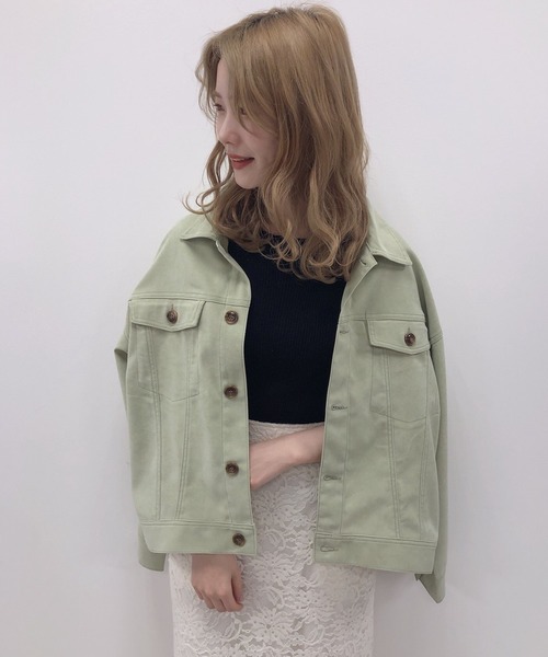 one after another NICE CLAUP(ワンアフターアナザーナイスクラップ)の「花柄マーメードスカート(スカート・レディース・オフホワイト/グリーン/グリーン系その他/パープル系その他・FREE)」の9枚目の写真