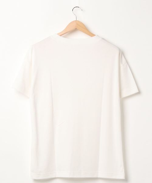 GeeRA(ジーラ)の「ショルダースリットTシャツ(Tシャツ/カットソー・レディース・ホワイト/カーキ/ブラック/マスタード/モカ・MEDIUM/LARGE/X-LARGE/XX-LARGE/SMALL)」の18枚目の写真