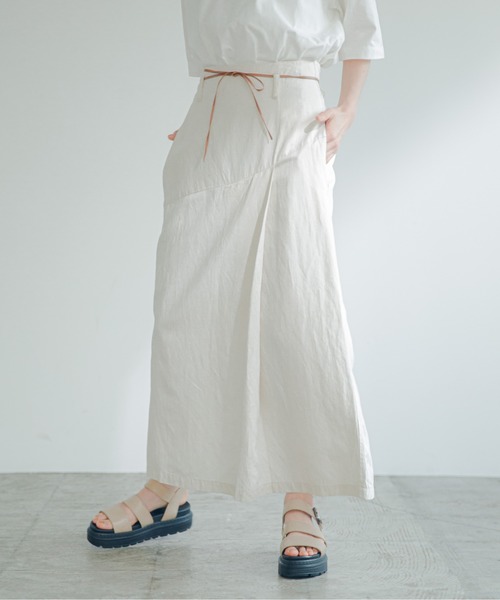 LOWRYS FARM(ローリーズファーム)の「アサキリカエタイトスカート 880910(スカート・レディース・チャコールグレー/オフホワイト/イエロー・MEDIUM/LARGE)」の1枚目の写真