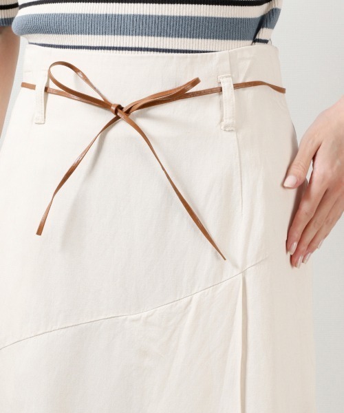 LOWRYS FARM(ローリーズファーム)の「アサキリカエタイトスカート 880910(スカート・レディース・チャコールグレー/オフホワイト/イエロー・MEDIUM/LARGE)」の9枚目の写真