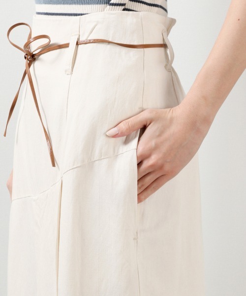 LOWRYS FARM(ローリーズファーム)の「アサキリカエタイトスカート 880910(スカート・レディース・チャコールグレー/オフホワイト/イエロー・MEDIUM/LARGE)」の10枚目の写真