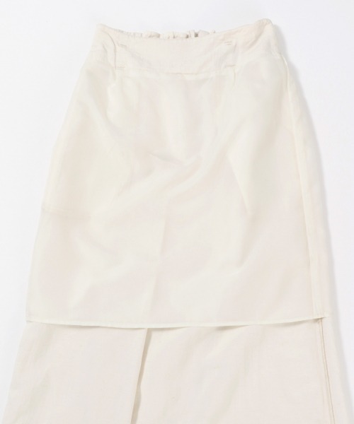 LOWRYS FARM(ローリーズファーム)の「アサキリカエタイトスカート 880910(スカート・レディース・チャコールグレー/オフホワイト/イエロー・MEDIUM/LARGE)」の13枚目の写真