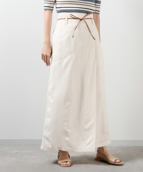 LOWRYS FARM(ローリーズファーム)の「アサキリカエタイトスカート 880910(スカート・レディース・チャコールグレー/オフホワイト/イエロー・MEDIUM/LARGE)」の19枚目の写真