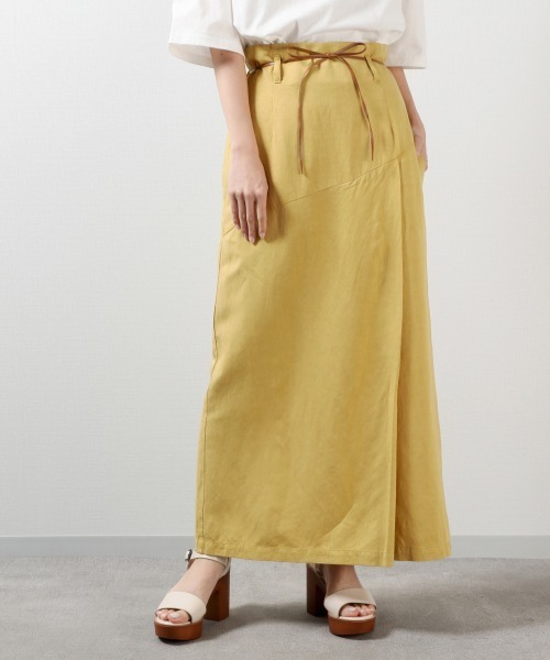 LOWRYS FARM(ローリーズファーム)の「アサキリカエタイトスカート 880910(スカート・レディース・チャコールグレー/オフホワイト/イエロー・MEDIUM/LARGE)」の20枚目の写真