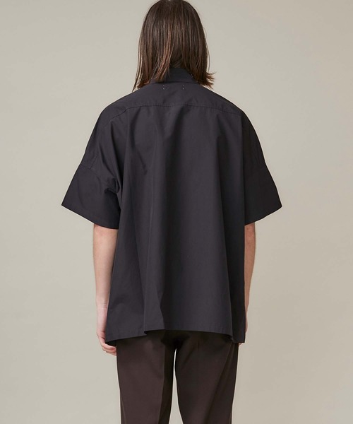 markaware（マーカウェア）の「【markaware/marka】WIDE SHIRT S/S / M20B-05SH01B（シャツ/ブラウス・メンズ・ブラック/ストライプ・1/2）」の16枚目の写真