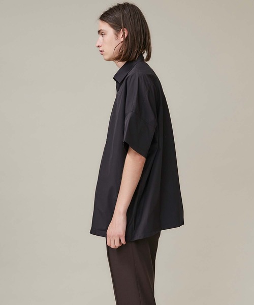 markaware（マーカウェア）の「【markaware/marka】WIDE SHIRT S/S / M20B-05SH01B（シャツ/ブラウス・メンズ・ブラック/ストライプ・1/2）」の15枚目の写真