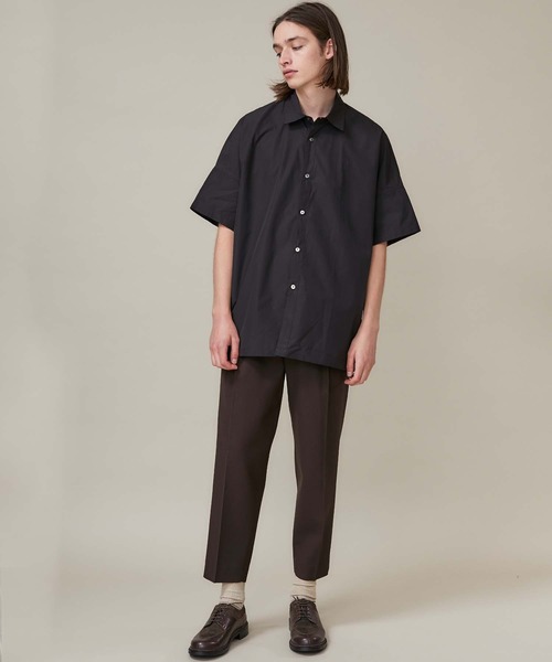 markaware（マーカウェア）の「【markaware/marka】WIDE SHIRT S/S / M20B-05SH01B（シャツ/ブラウス・メンズ・ブラック/ストライプ・1/2）」の13枚目の写真