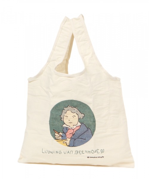 LAKOLE（ラコレ）の「[世界の偉人]ショッピングバッグ / LAKOLE（エコバッグ/サブバッグ・レディース・その他1/その他2/その他3/その他4/その他5/その他6・FREE）」の5枚目の写真