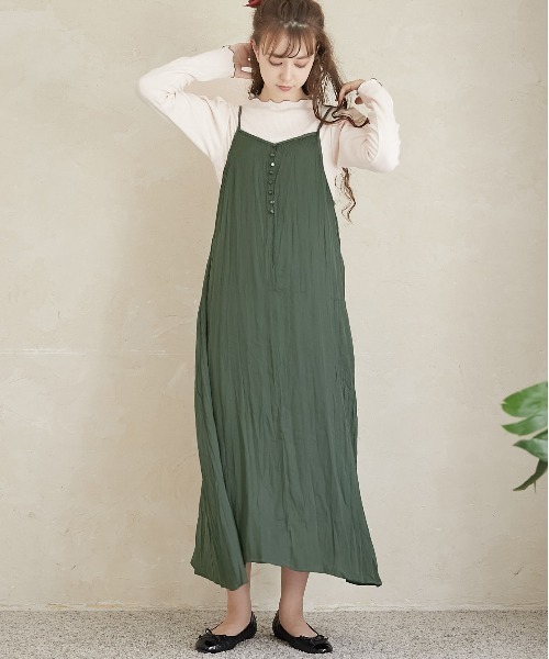 セール Web限定 メローインナー付キャミワンピース ワンピース Olive Des Olive オリーブデオリーブ のファッション通販 Zozotown