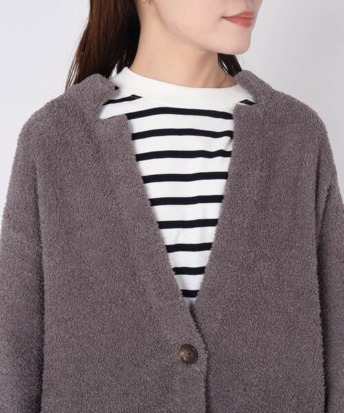 SHIPS Days(シップスデイズ)の「SHIPS Days:ニットミドルカーディガン◇(カーディガン/ボレロ・レディース・ブラック/ブラウン・ONE SIZE)」の18枚目の写真