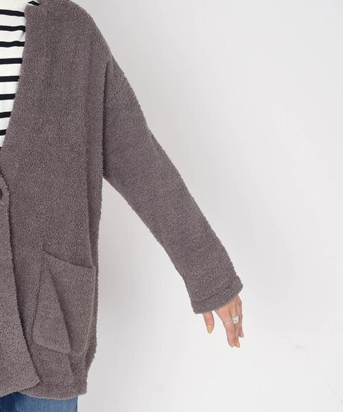 SHIPS Days(シップスデイズ)の「SHIPS Days:ニットミドルカーディガン◇(カーディガン/ボレロ・レディース・ブラック/ブラウン・ONE SIZE)」の19枚目の写真