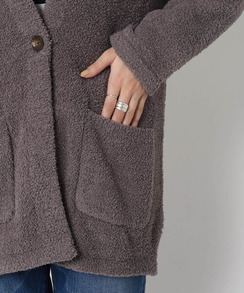 SHIPS Days(シップスデイズ)の「SHIPS Days:ニットミドルカーディガン◇(カーディガン/ボレロ・レディース・ブラック/ブラウン・ONE SIZE)」の20枚目の写真