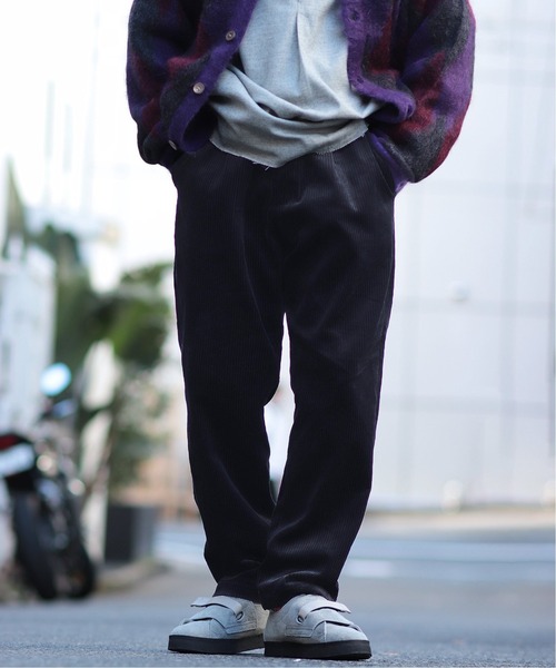 JOURNAL STANDARD(ジャーナルスタンダード)の「6W コーデュロイ ブッチャー 1P パンツ(その他パンツ・メンズ・ブラック/ブラウン/ライトブラウン/ベージュ/ブルー・SMALL/MEDIUM/LARGE)」の1枚目の写真