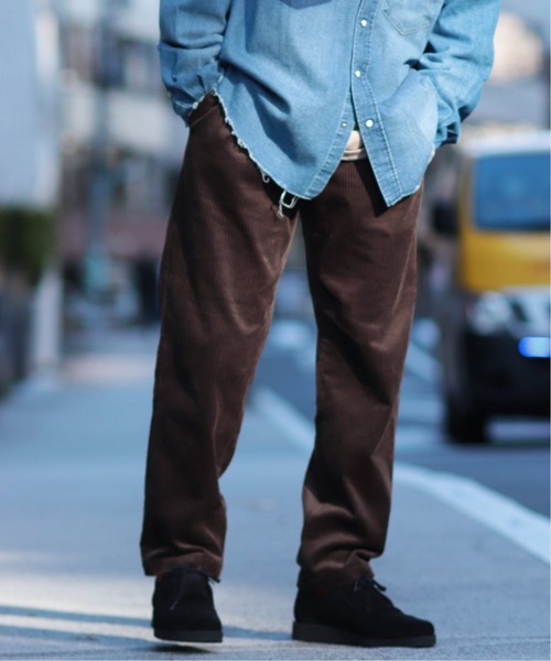 JOURNAL STANDARD(ジャーナルスタンダード)の「6W コーデュロイ ブッチャー 1P パンツ(その他パンツ・メンズ・ブラック/ブラウン/ライトブラウン/ベージュ/ブルー・SMALL/MEDIUM/LARGE)」の18枚目の写真