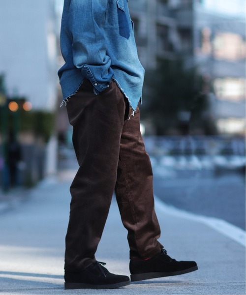 JOURNAL STANDARD(ジャーナルスタンダード)の「6W コーデュロイ ブッチャー 1P パンツ(その他パンツ・メンズ・ブラック/ブラウン/ライトブラウン/ベージュ/ブルー・SMALL/MEDIUM/LARGE)」の9枚目の写真