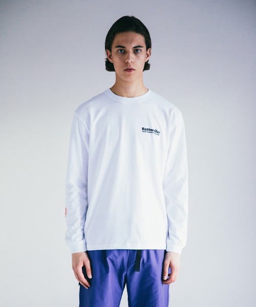 ROTTWEILER(ロットワイラー)の「90 R.W LS TEE(Tシャツ/カットソー)」|ホワイト