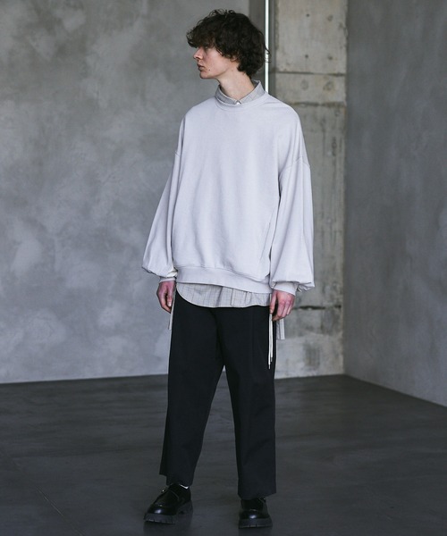 トラバストーキョー バルーンスウェット TRAVAS TOKYO トレーナー スウェット 「TRAVAS TOKYO/トラバス