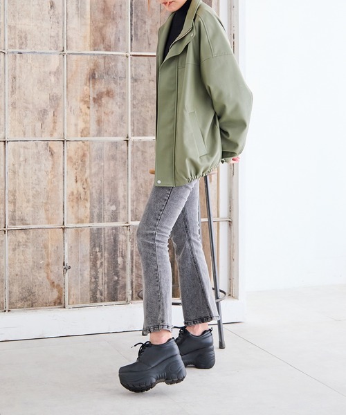 attagirl(アタガール)の「厚底ウェッジスニーカー(スニーカー・レディース・ホワイト/ブラック/ベージュ/パイソン・LL/S/M/L/3L/4L)」の20枚目の写真