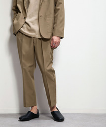 【ZIP FIVE】ポリトロリラックス アンクルカットイージーパンツ