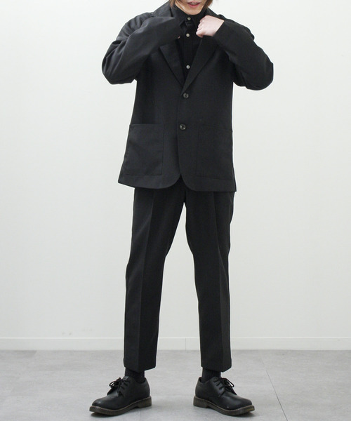 ZIP FIVE（ジップファイブ）の「【ZIP FIVE】ポリトロリラックス アンクルカットイージーパンツ（スラックス・メンズ・ブラック/ブラウン/グレー/ブルー/アイボリー・MEDIUM/LARGE/X-LARGE）」の6枚目の写真