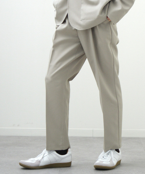 ZIP FIVE（ジップファイブ）の「【ZIP FIVE】ポリトロリラックス アンクルカットイージーパンツ（スラックス・メンズ・ブラック/ブラウン/グレー/ブルー/アイボリー・MEDIUM/LARGE/X-LARGE）」の11枚目の写真