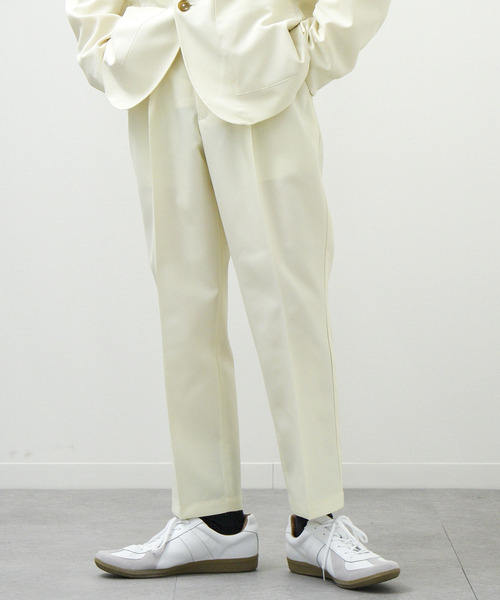 ZIP FIVE（ジップファイブ）の「【ZIP FIVE】ポリトロリラックス アンクルカットイージーパンツ（スラックス・メンズ・ブラック/ブラウン/グレー/ブルー/アイボリー・MEDIUM/LARGE/X-LARGE）」の10枚目の写真