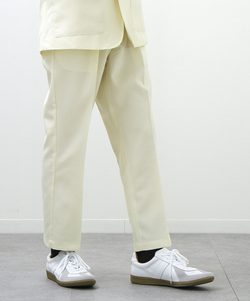 ZIP FIVE（ジップファイブ）の「【ZIP FIVE】ポリトロリラックス アンクルカットイージーパンツ（スラックス・メンズ・ブラック/ブラウン/グレー/ブルー/アイボリー・MEDIUM/LARGE/X-LARGE）」の15枚目の写真