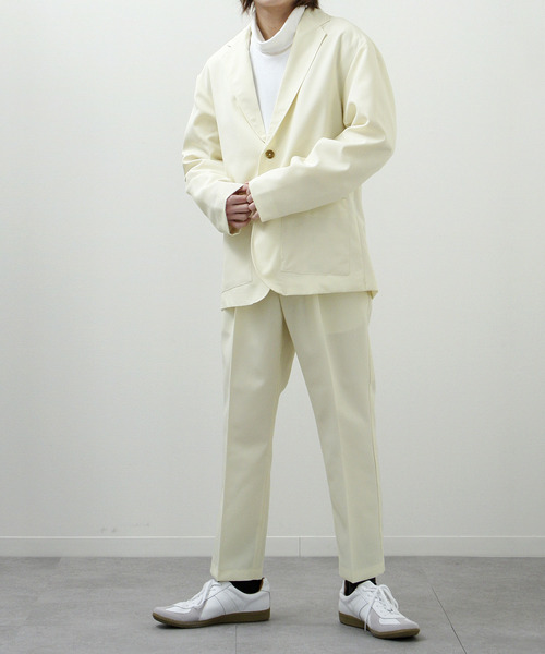 ZIP FIVE（ジップファイブ）の「【ZIP FIVE】ポリトロリラックス アンクルカットイージーパンツ（スラックス・メンズ・ブラック/ブラウン/グレー/ブルー/アイボリー・MEDIUM/LARGE/X-LARGE）」の20枚目の写真