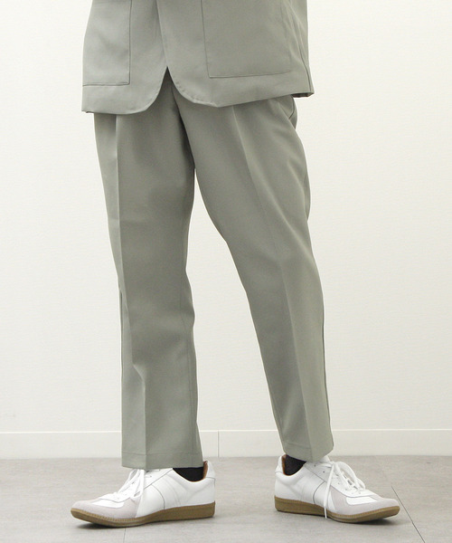 ZIP FIVE（ジップファイブ）の「【ZIP FIVE】ポリトロリラックス アンクルカットイージーパンツ（スラックス・メンズ・ブラック/ブラウン/グレー/ブルー/アイボリー・MEDIUM/LARGE/X-LARGE）」の22枚目の写真