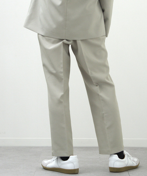 ZIP FIVE（ジップファイブ）の「【ZIP FIVE】ポリトロリラックス アンクルカットイージーパンツ（スラックス・メンズ・ブラック/ブラウン/グレー/ブルー/アイボリー・MEDIUM/LARGE/X-LARGE）」の8枚目の写真