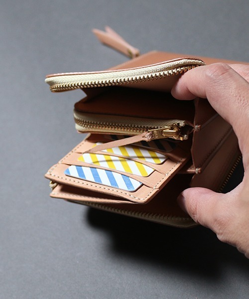 小物 SL0190 cordovan vertical zip wallet SL0190 cordovan vertical zip wallet