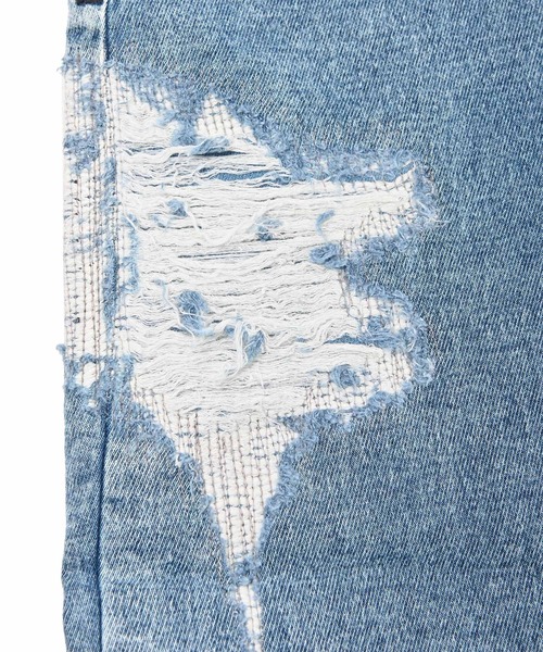 DIESEL（ディーゼル）の「DIESEL (ディーゼル) KROOLEY JoggJeans ダメージ加工 ジョグジーンズ（デニムパンツ・メンズ・ブルー・31inch）」の11枚目の写真