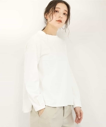 MK MICHEL KLEIN | 【洗える】ロールカラー風カットソー(Tシャツ/カットソー)