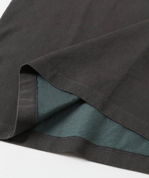 KRIFF MAYER（クリフメイヤー）の「ビーチキャンプCOOLバックプリントタフTEE(HEY)（Tシャツ/カットソー・メンズ・チャコール/オフホワイト・MEDIUM/LARGE/X-LARGE）」の9枚目の写真