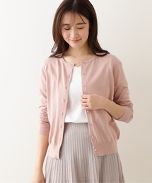 NATURAL BEAUTY BASIC | オーガニックコットンファインハイゲージ(カーディガン/ボレロ)