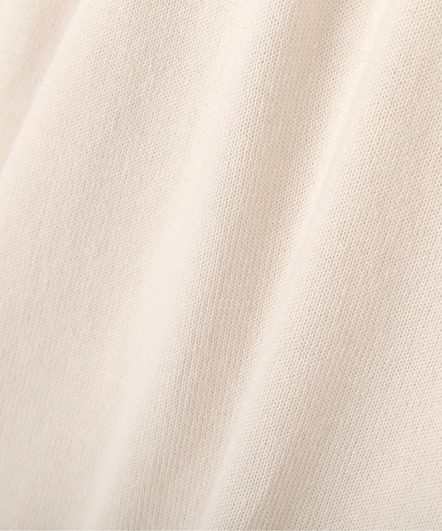 NATURAL BEAUTY BASIC(ナチュラルビューティーベーシック)の「オーガニックコットンファインハイゲージ(カーディガン/ボレロ・レディース・ブラック/オフホワイト/ベージュ/イエロー/ピンク/ライトグリーン/オレンジ/ブルー/カーキ・MEDIUM)」の17枚目の写真