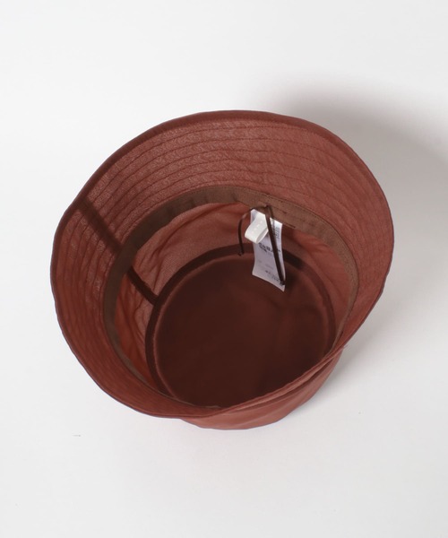SENSE OF PLACE by URBAN RESEARCH（センスオブプレイスバイアーバンリサーチ）の「シアーランプシェードハット（ハット・レディース・ベージュ/ブラウン/ブラック・ONE）」の10枚目の写真