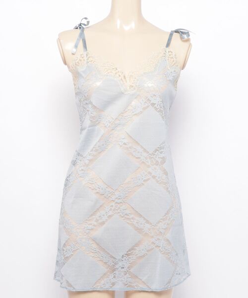 Chut！ INTIMATES（シュットインティメイツ）の「シアーライトブラ[リュクス] ミニスリップ (C339)（その他アンダーウェア/インナー・レディース・ベージュ/ライトブルーグレー・80-75/85-75/90-75）」の5枚目の写真