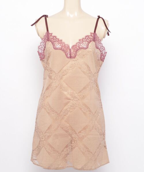 Chut！ INTIMATES（シュットインティメイツ）の「シアーライトブラ[リュクス] ミニスリップ (C339)（その他アンダーウェア/インナー・レディース・ベージュ/ライトブルーグレー・80-75/85-75/90-75）」の6枚目の写真