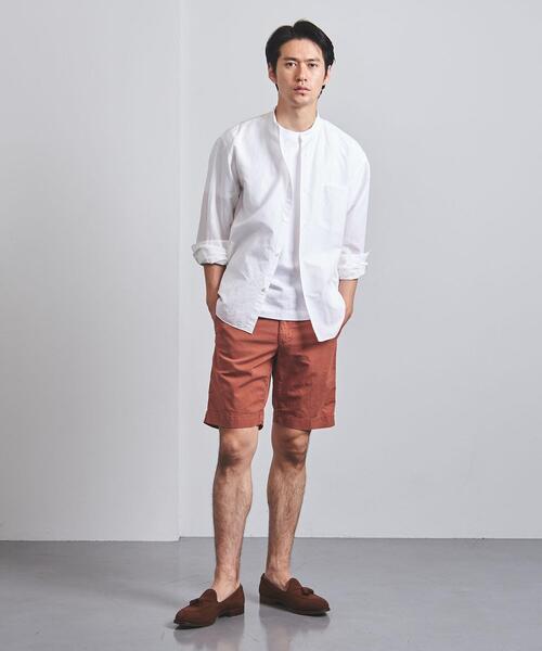 INCOTEX（インコテックス）の「＜INCOTEX SLACKS （インコテックス スラックス）＞ コットン/ポリウレタン サテン ショーツ（その他パンツ・メンズ・コバルトブルー/オレンジ系その他・31inch/32inch/34inch/29inch/30inch）」の10枚目の写真