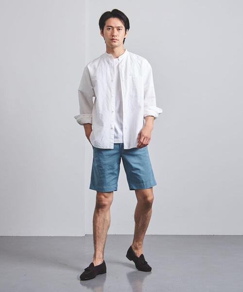 INCOTEX（インコテックス）の「＜INCOTEX SLACKS （インコテックス スラックス）＞ コットン/ポリウレタン サテン ショーツ（その他パンツ・メンズ・コバルトブルー/オレンジ系その他・31inch/32inch/34inch/29inch/30inch）」の8枚目の写真