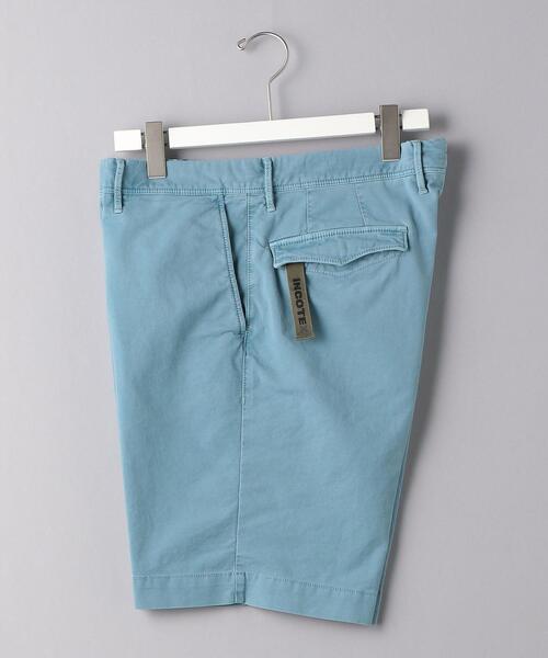 INCOTEX（インコテックス）の「＜INCOTEX SLACKS （インコテックス スラックス）＞ コットン/ポリウレタン サテン ショーツ（その他パンツ・メンズ・コバルトブルー/オレンジ系その他・31inch/32inch/34inch/29inch/30inch）」の4枚目の写真