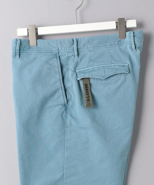 INCOTEX（インコテックス）の「＜INCOTEX SLACKS （インコテックス スラックス）＞ コットン/ポリウレタン サテン ショーツ（その他パンツ・メンズ・コバルトブルー/オレンジ系その他・31inch/32inch/34inch/29inch/30inch）」の6枚目の写真