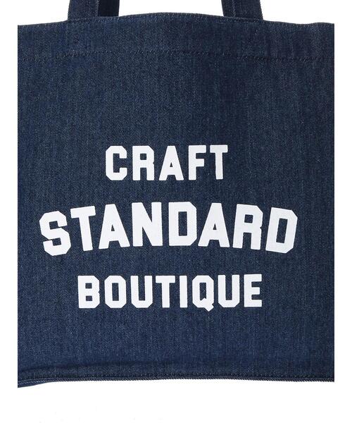 CRAFT STANDARD BOUTIQUE（クラフトスタンダードブティック）の「CSBデニムトートバッグ　＊（トートバッグ・レディース・ネイビー・FREE）」の6枚目の写真