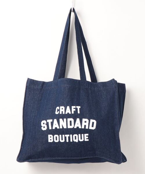 CRAFT STANDARD BOUTIQUE（クラフトスタンダードブティック）の「CSBデニムトートバッグ　＊（トートバッグ・レディース・ネイビー・FREE）」の8枚目の写真