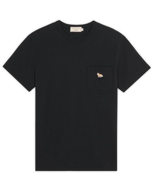 ★関税込★Maison Kitsune★Profile Fox Patch Pocket T-Shirt★ Maison Kitsune（メゾンキツネ）の「PROFILE FOX PATCH POCKET