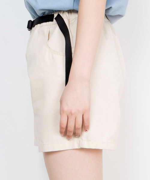 WEGO（ウィゴー）の「WEGO/ベルチノショートパンツ（チノパンツ・レディース・ホワイト/その他1・FREE）」の3枚目の写真