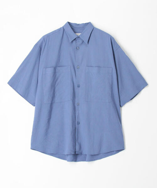 TOMORROWLAND (トゥモローランド)の「リネンビスコース レギュラーカラーシャツ(シャツ/ブラウス・メンズ・グリーン/ホワイト/バーガンディー/ダークブルー/ネイビー/ブラウン・S/M)」の5枚目の写真