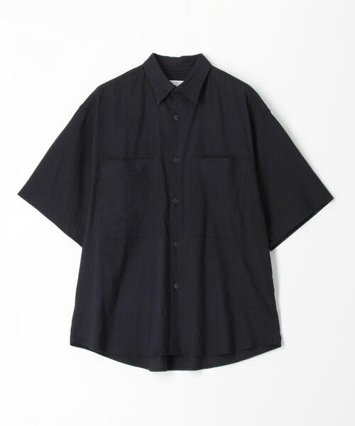 TOMORROWLAND (トゥモローランド)の「リネンビスコース レギュラーカラーシャツ(シャツ/ブラウス・メンズ・グリーン/ホワイト/バーガンディー/ダークブルー/ネイビー/ブラウン・S/M)」の4枚目の写真