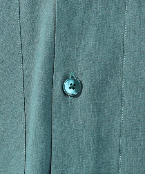 TOMORROWLAND (トゥモローランド)の「リネンビスコース レギュラーカラーシャツ(シャツ/ブラウス・メンズ・グリーン/ホワイト/バーガンディー/ダークブルー/ネイビー/ブラウン・S/M)」の10枚目の写真
